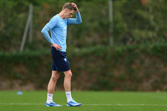Malmö FFs Søren Rieks deppar