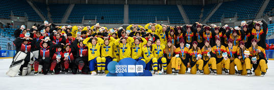 A handout photo made available by the Olympic Information