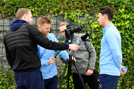Malmö FFs Anders Christiansen och Stefano Vecchia