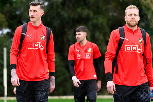 Häckens målvakt Andreas Linde, målvakt Sebastian Banozic