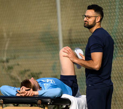 Malmö FFs fysioterapeut Roem Muftee
