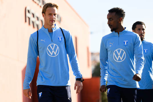 Malmö FFs Erik Botheim och Taha Ali