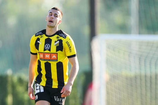 Srdjan Hrstic of BK Häcken looks dejected
