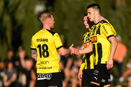 Mikkel Rygaard Jensen, Julius Lindberg and Srdjan Hrstic of