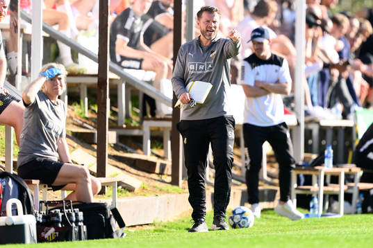 Head coach Pål Arne Johansen of BK Häcken