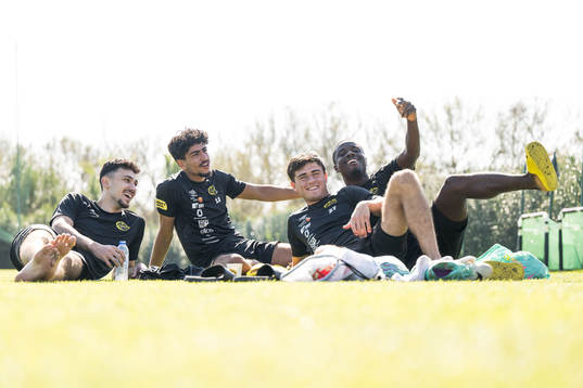 Elfsborgs Dion Krasniqi, Ahmed Qasem, Besfort Zeneli och