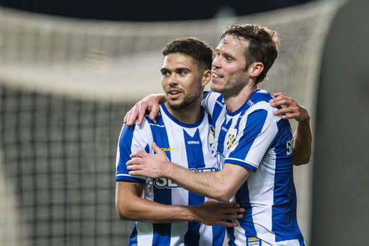 Thomas Santos and Emil Salomonsson of IFK Göteborg