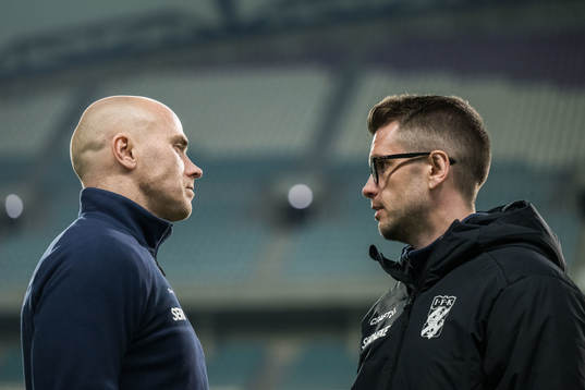 Head coach Jens Berthel Askou of IFK Göteborg of Assistant
