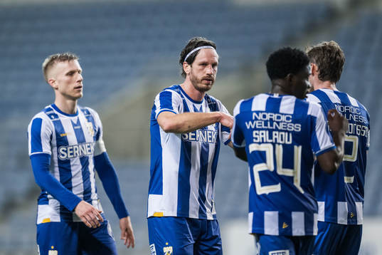Oscar Wendt, Gustav Svensson, Abundance Salaou and Emil