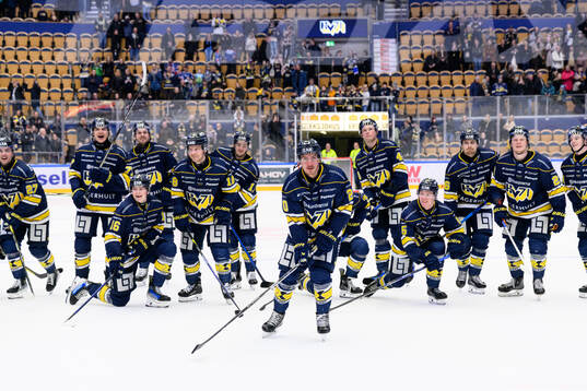 HV71s André Petersson jublar