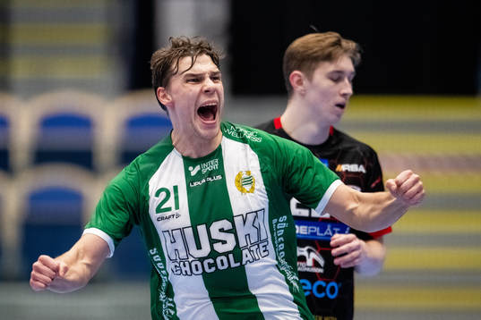 Hammarbys Anders Wik Rydberg jublar