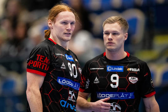 HK Malmös Truls Grøtta och Adam Tumba