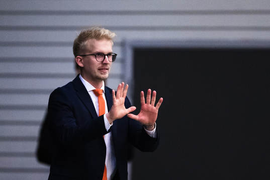 Norrköpings assisterande tränare Johs Andersen