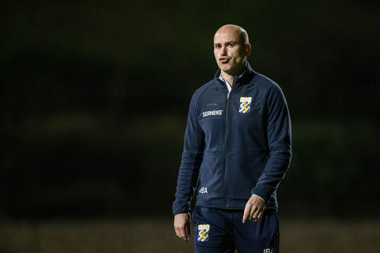 Head coach Jens Berthel Askou of IFK Göteborg