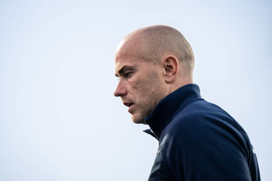 Head coach Jens Berthel Askou of IFK Göteborg