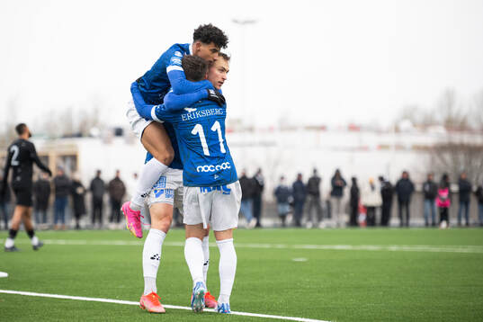 Trelleborgs Fillip Boman, Armin Culum jublar