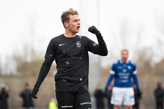 Landskronas Frederik Ihler jublar