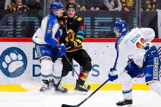 Leksands Jon Knuts och Skellefteås Frans Haara