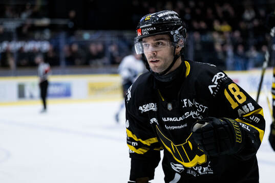 Västerås Shane Gersich jublar