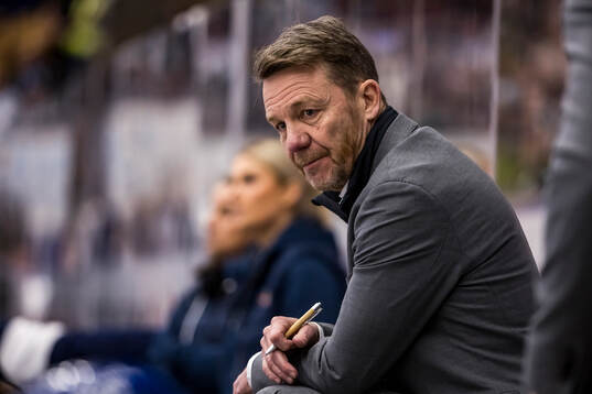 Leksands tränare Charles Berglund