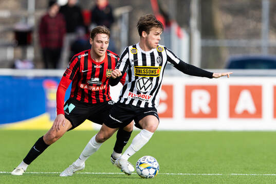 Brommapojkarnas Alexander Abrahamsson och Landskronas