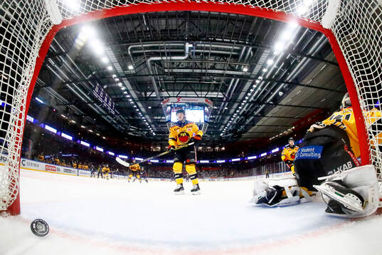 Mål 3-0 av Linköpings John Nyberg förbi Luleås målvakt