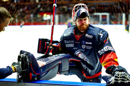 Linköpings målvakt Marcus Högberg
