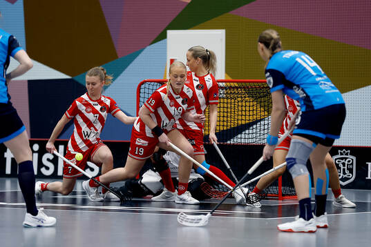 Pixbos Alicia Svensson , Ella Zetterstedt och Anna Dömstedt