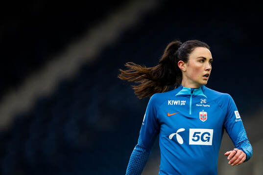 Ingrid Syrstad Engen of the Norwegian women's national