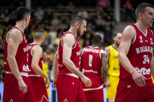 Pavlin Ivanov of Bulgaria looks dejected