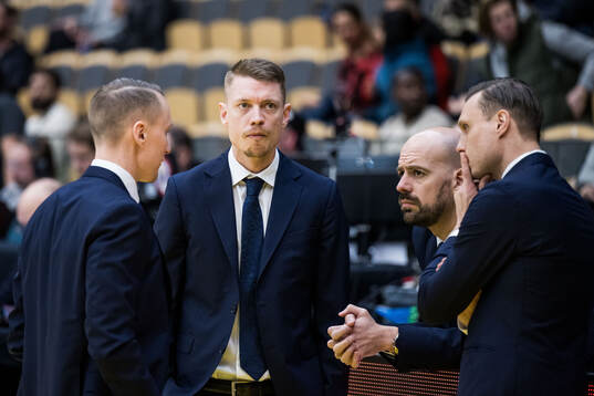 Head coach Mikko Riipinen, Head coach Joakim Källman, Head