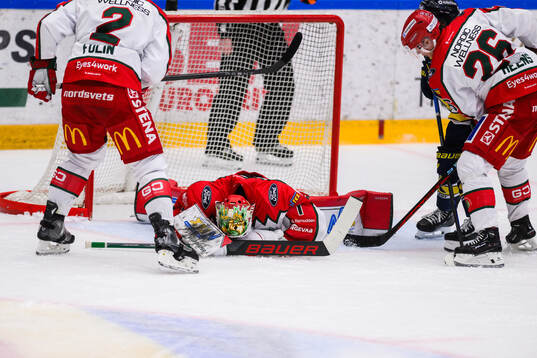 Frölundas målvakt Lars Johansson