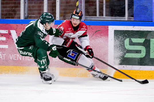Färjestads Joakim Nygård och Örebros Linus Arnesson