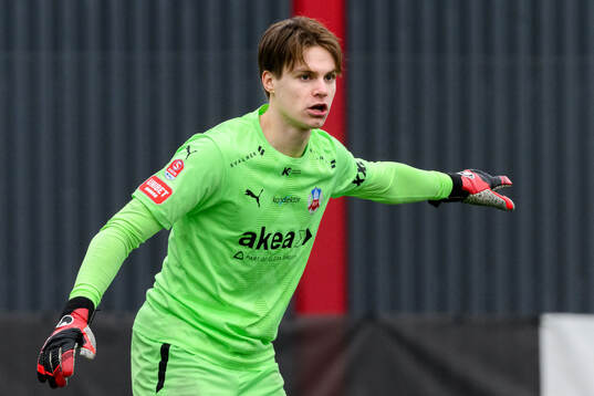 Helsingborgs målvakt Nils Arvidsson