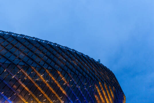 Exterior view of Tele2 Arena