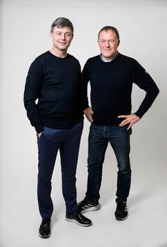 Head coach Jon Dahl Tomasson and assistant coach Remy