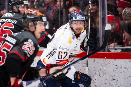 under ishockeymatchen i SHL mellan Örebro och Växjö