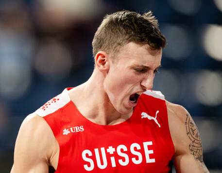 Simon Ehammer of Switzerland
