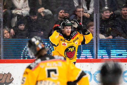 Luleås Brendan Shinnimin reagerar