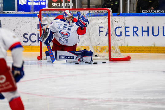 Oskarshamns målvakt Marek Langhamer