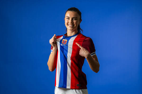 Ingrid Syrstad Engen of the Norwegian national football