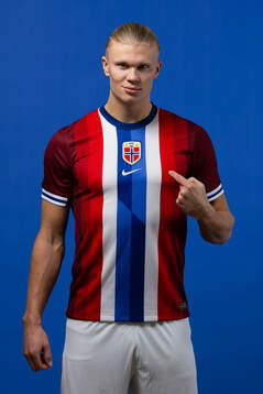 Erling Braut Haaland of the Norwegian national football