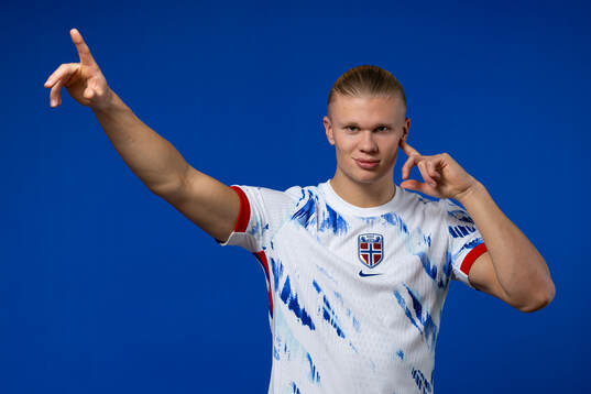 Erling Braut Haaland of the Norwegian national football
