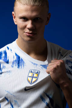 Erling Braut Haaland of the Norwegian national football