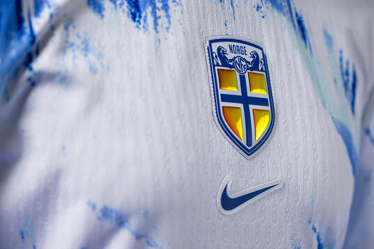 The Norwegian national away kit