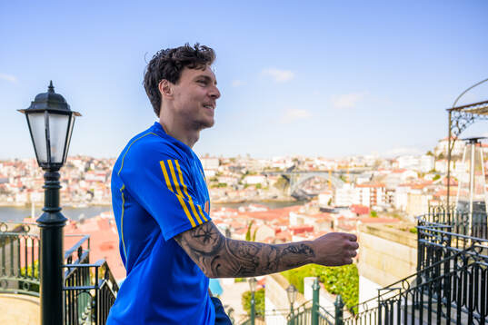 Victor Nilsson Lindelöf of the Swedish men's national