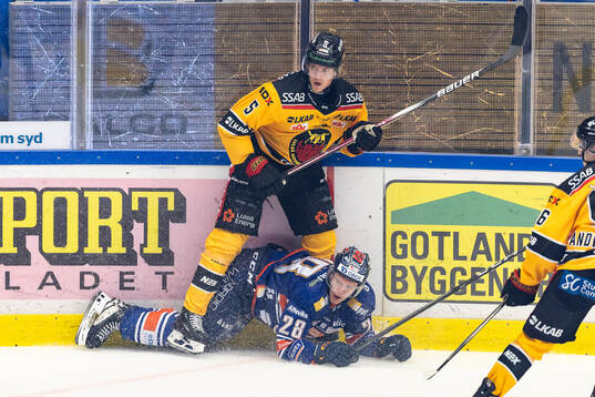 Luleås Marcus Hardegård och Växjös Hugo Gustafsson