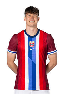 Jørgen Strand Larsen of the Norwegian national football