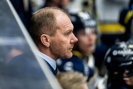 HV71s huvudtränare Johan Lindbom