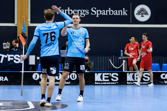 Warbergs Joel Birgersson jublar